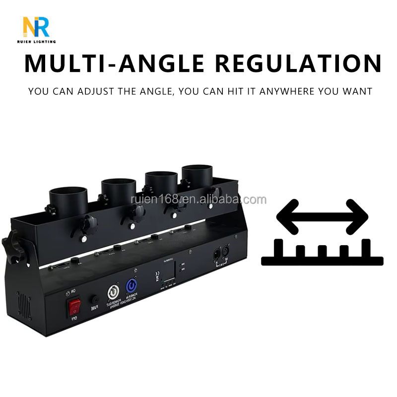 DMX 512 Vier-Röhren-Konfettima – Confetti Cannon Tube Bewertung und Preis