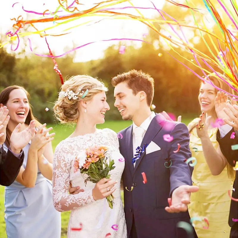 10 Packungen weiße Luftschlang – Confetti Cannon Tube Bewertung und Preis