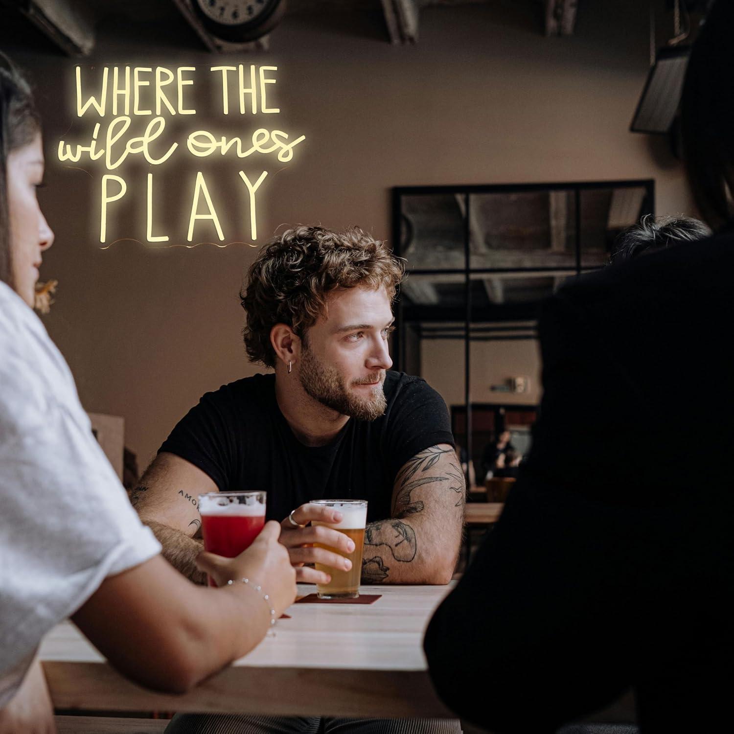 „Where the Wild Ones Play“-Neo – Neon Sign Party Bewertung und Preis