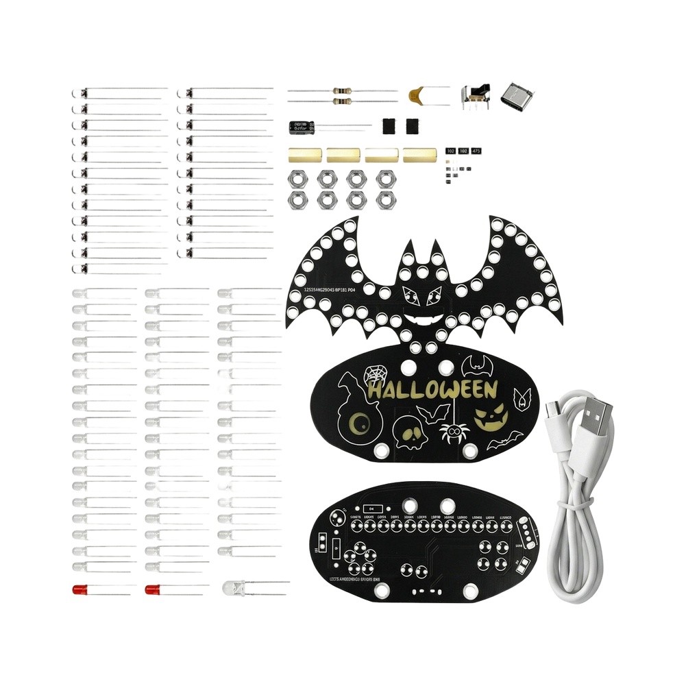 PCB-Fledermaus-Form, DIY-Lötse – Neon Sign Party Bewertung und Preis